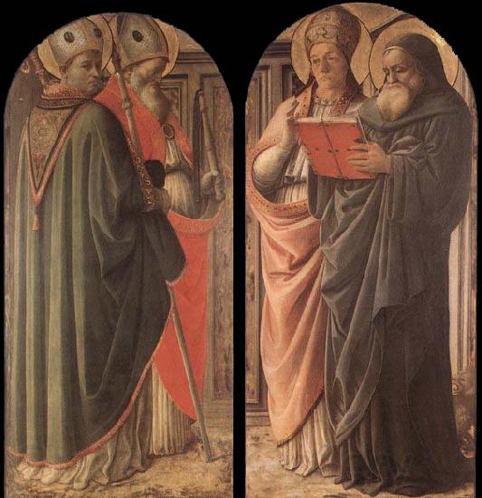 Fra Filippo Lippi The Doctors of the Church France oil painting art